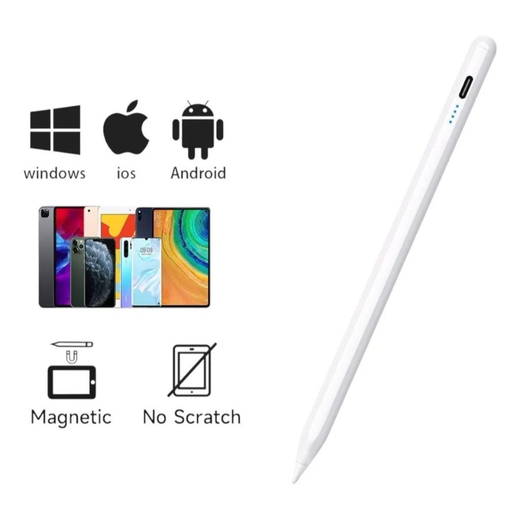 Caneta Digital Tablet Ios Android Iphone Xiaomi Ponta Fina