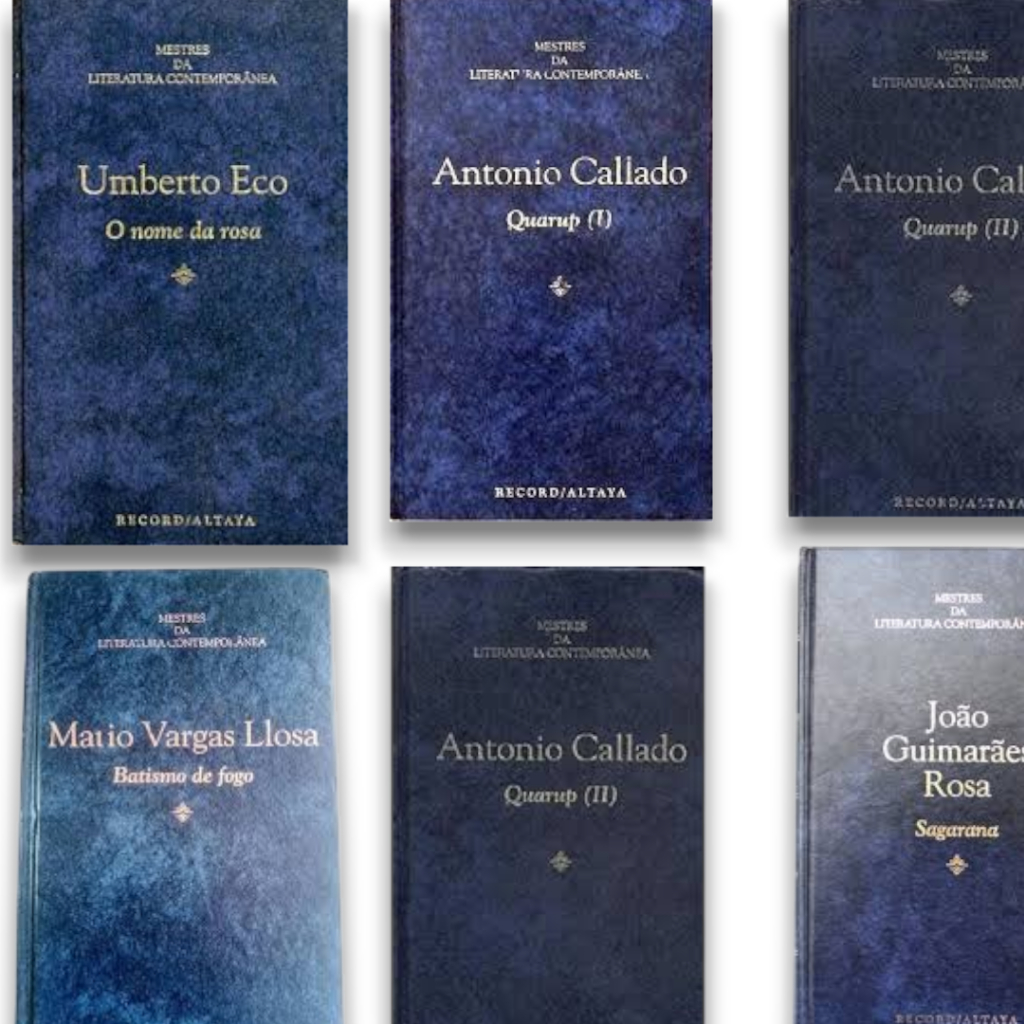Livros Mestres Da Literatura Contemporânea