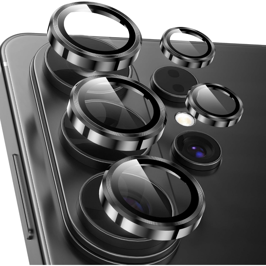 Kit 5pc Películas Lente P/Samsung Galaxy S26 ULTRA/S22 ULTRA/S23 ULTRA/S24 ULTRA/S25 ULTRA Câmera Proteção