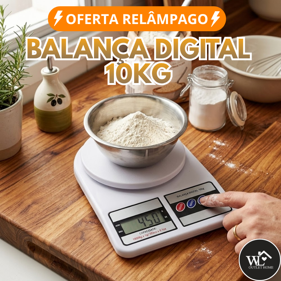 Balança De Cozinha Digital De Alta Precisao Para Alimentos Nutriçao Confeitaria Dieta