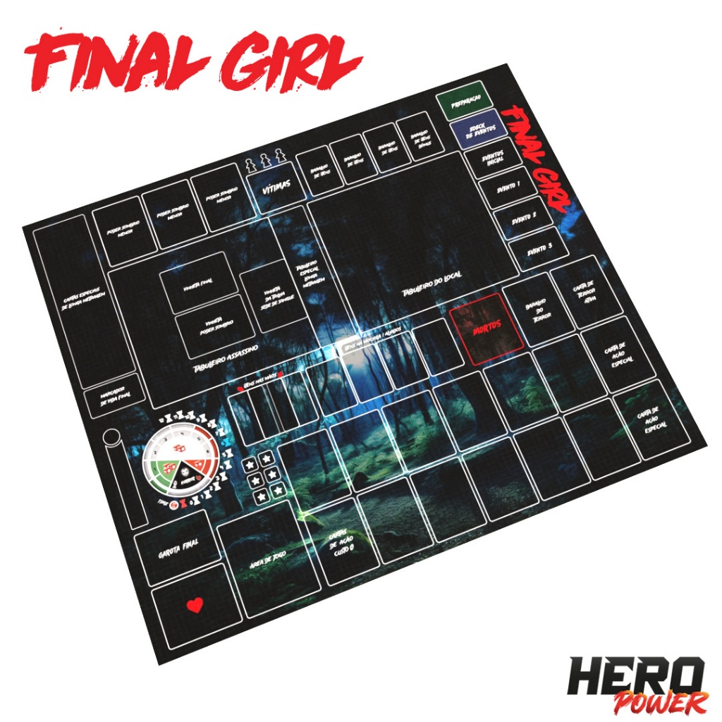 Playmat Final Girl Boadrgame | 60x70 | Lona Vinil