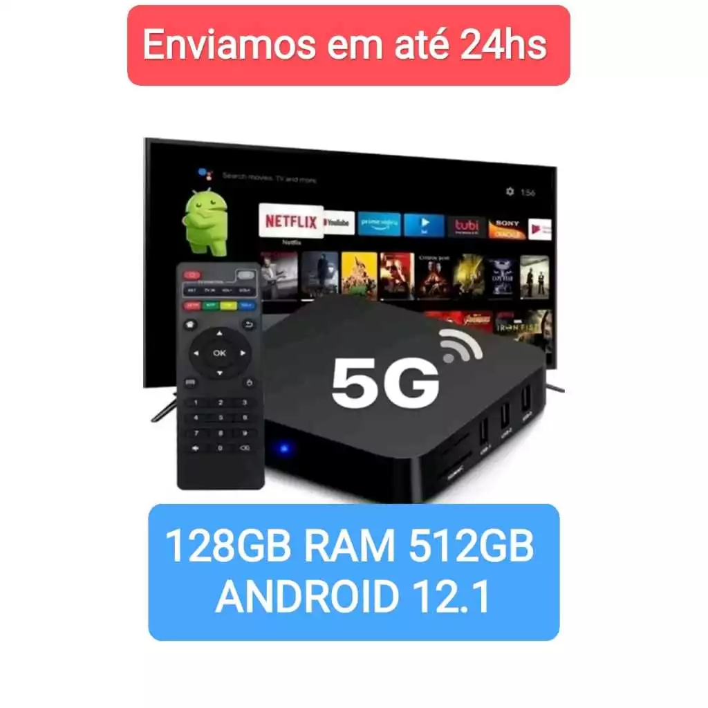 Smart PRO 4K HD Proeletronic - Transforme sua TV em uma Smart TV 4K com o SmartPRO PROSB-3000/16GB
