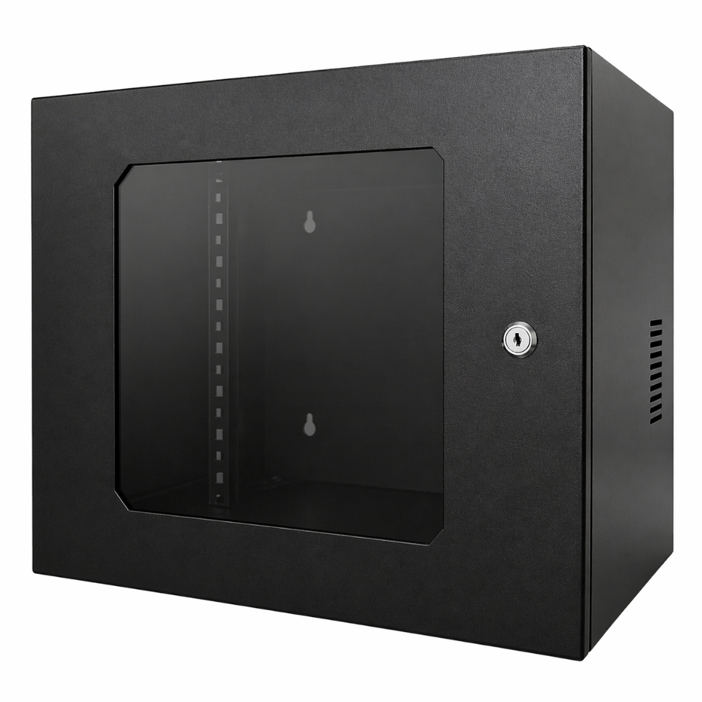 Mini Rack Parede Servidor 8u Padrão 19 Cfvt Dvr Roteador - MAX ELETRON