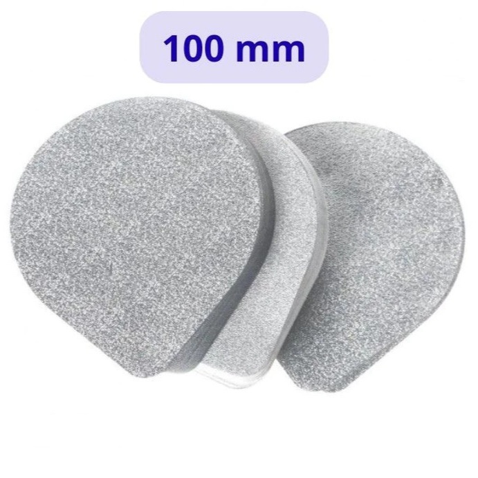 100mm - 1000 unid - Selos Lacre De Alumínio - Vedação - Copos E Potes