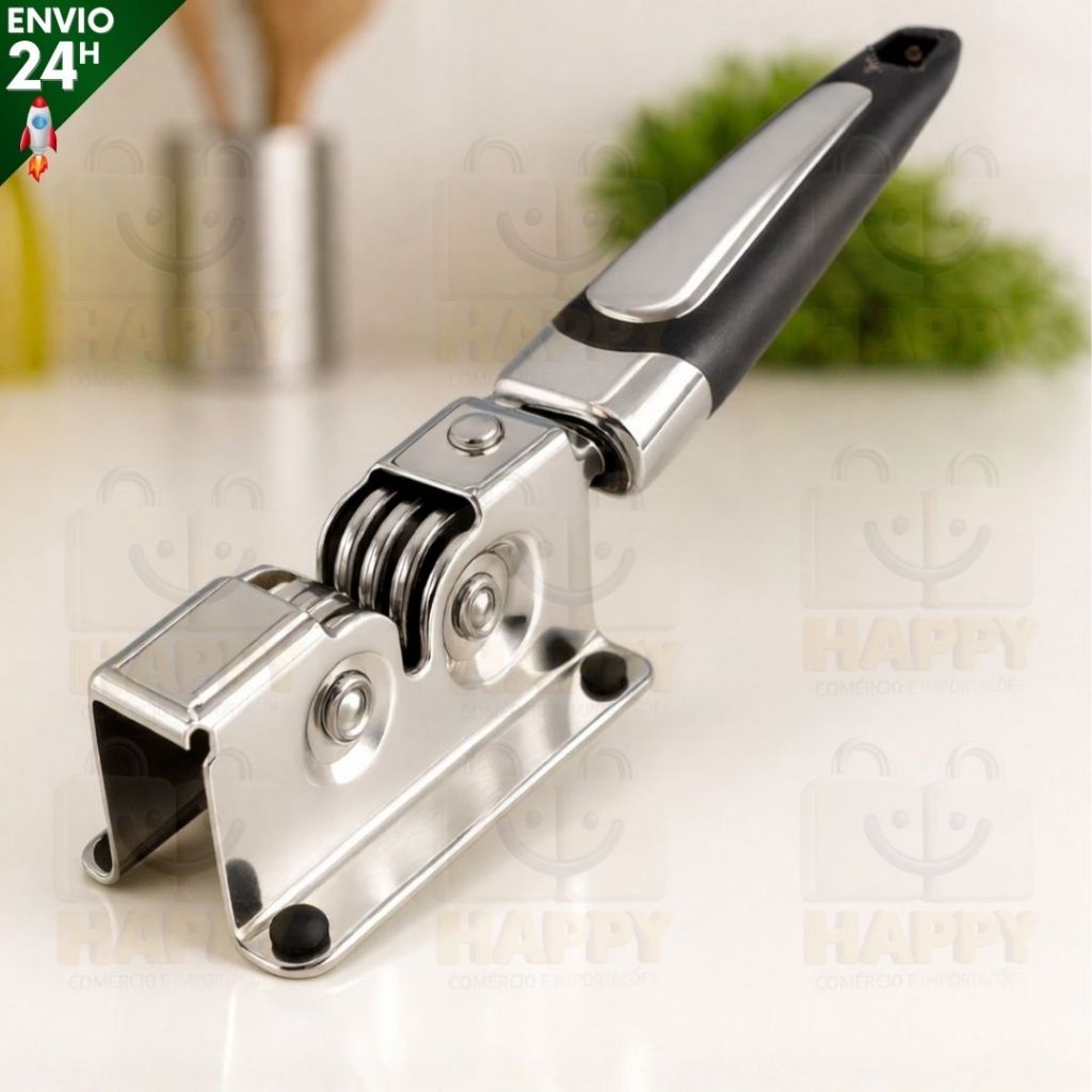 Amolador de Facas Inox Profissional para Cozinha Canivete e Tesoura
