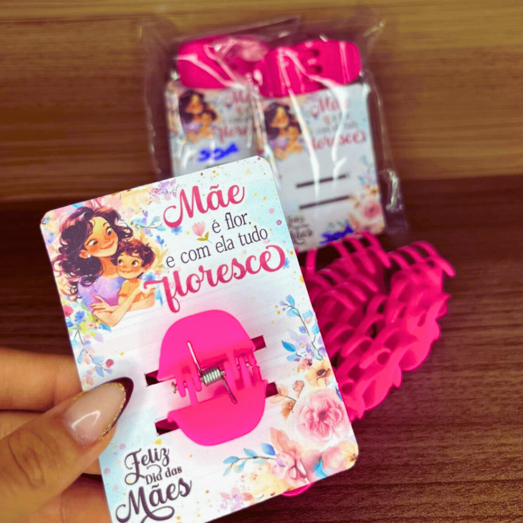 Kit Presilha Dia Das Mães Lembrancinha Mimo Brinde Cliente Presentes Cestas Mimos