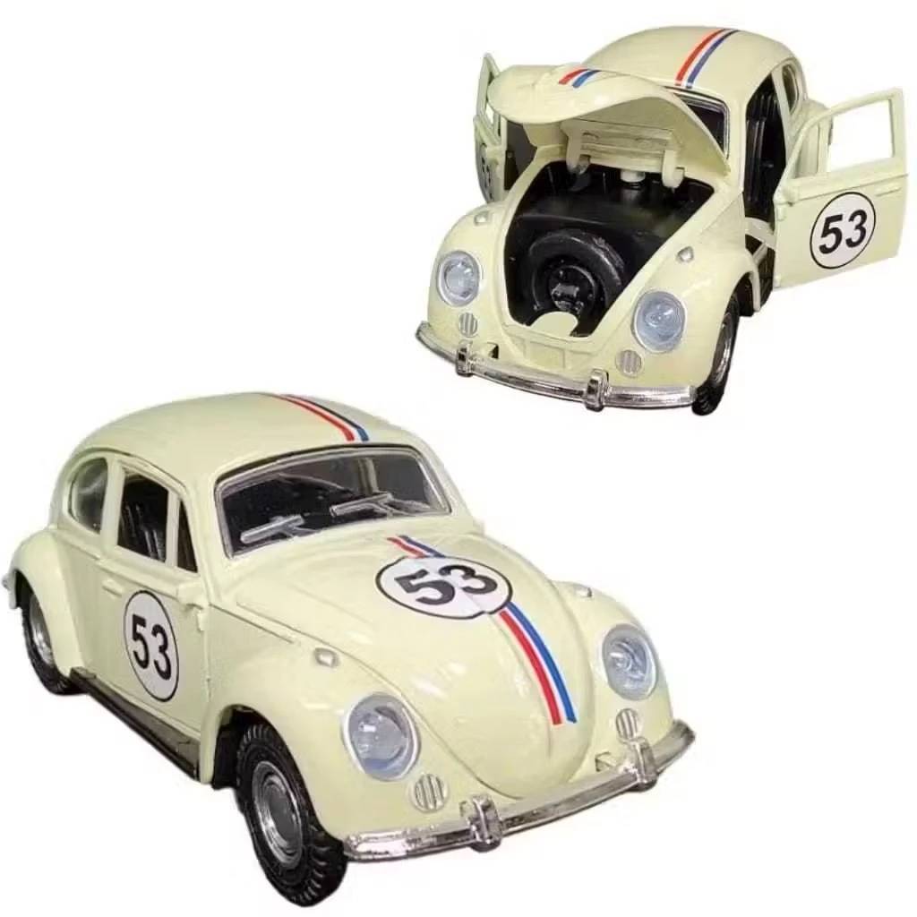 Miniatura Fusca Fusquinha Carrinho Coleção em Metal