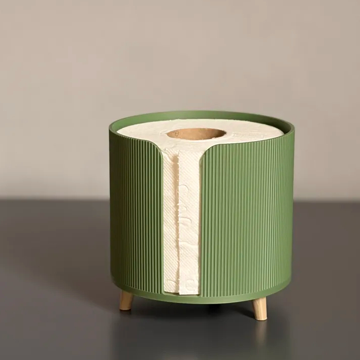 Suporte Porta Papel Higienico Japandi - Moderno e Organizado