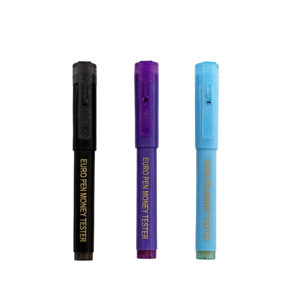 Canetas Identificadora Detecta Dinheiro Falso Nota Falsa detecta dolar e real