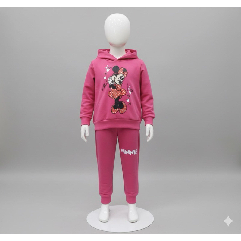 Moletom Minnie Rosa Infantil
