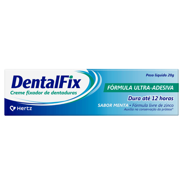 Dentalfix Fixador De Dentadura Menta 20g