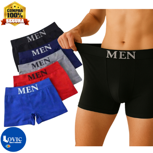 Kit Até 8 Cuecas Boxer Masculino Adulto Microfibra Premium Qualidade