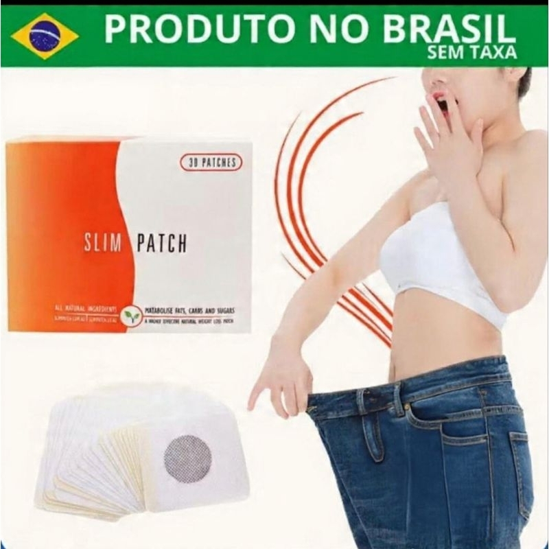 kit - slim patch adesivo tapa umbigo slim corporal, slim patcher, tapa abdomen, perder medidas