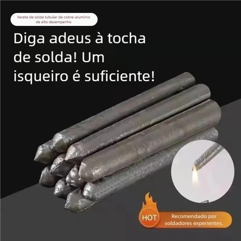 Oferta Imperdível: 3 6 9 Pcs Haste Solda Metal Fácil Fusão Baixa Temperatura