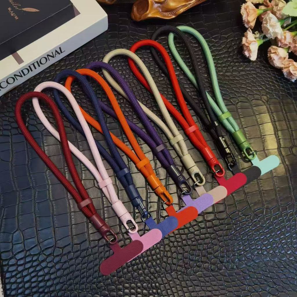 Cordão-Suporte De Clipe De Alça De Telefone Ajustável Para Todas As Capas Com 7 Mm De Espessura (Pescoço , Ombro E Cross