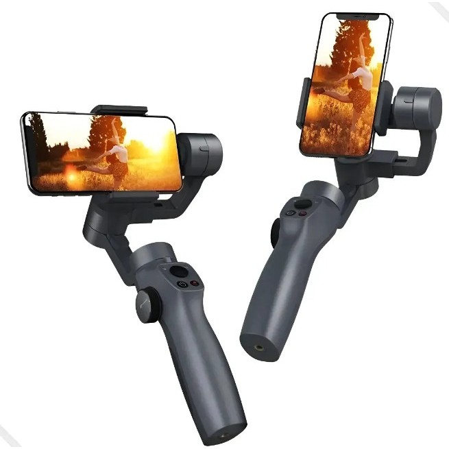 Gimbal Suporte Estabilizador De Celular 3 Eixos Preto