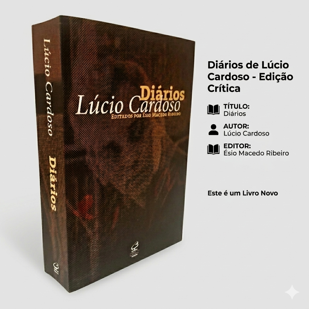 Livro "Diários", de Lúcio Cardoso