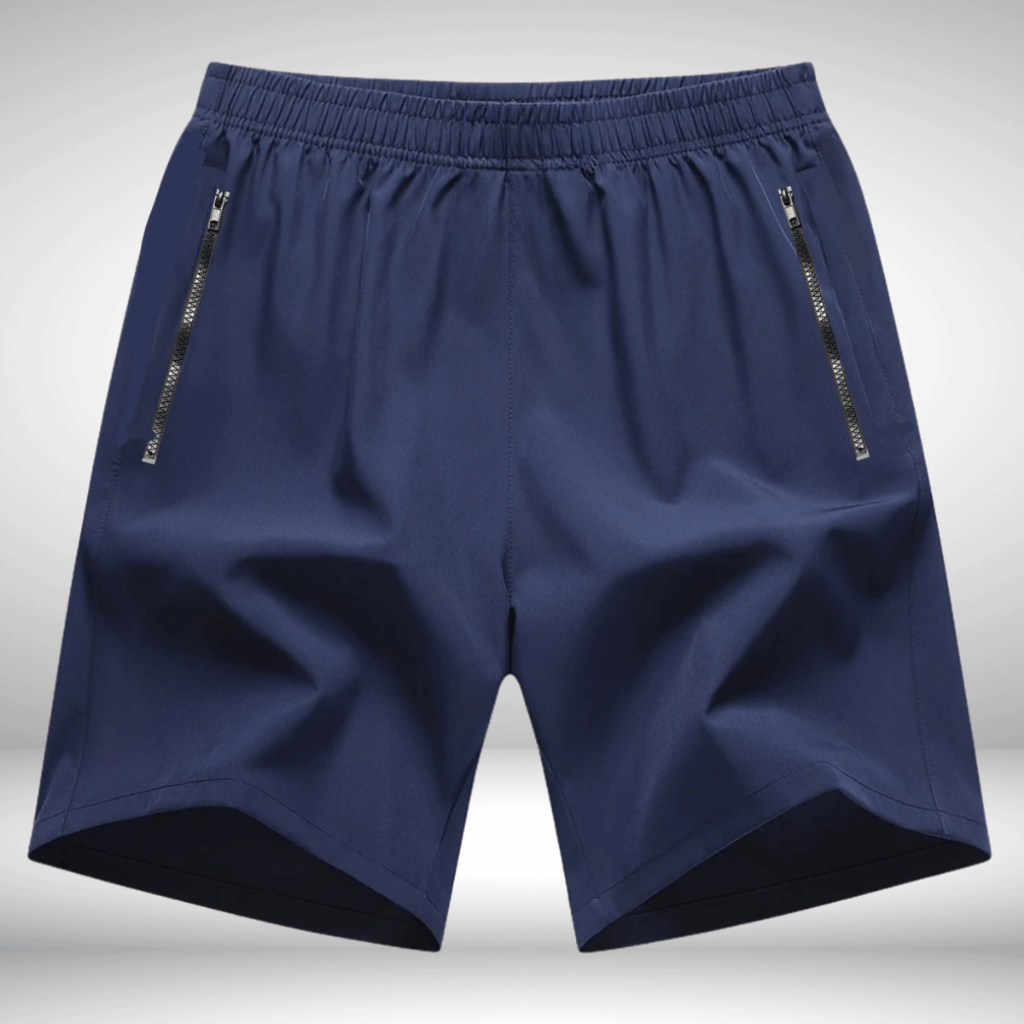 Bermuda Masculina Tactel Com Zíper Bolso Academia