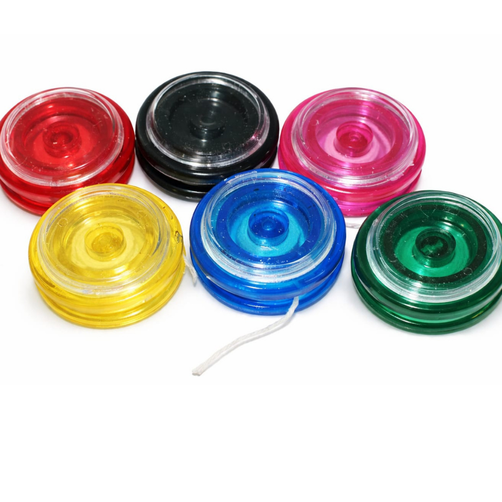 Ioio Acrílico Infantil para Lembrancinhas - yoyo Kits com 10/15/20 Unidades