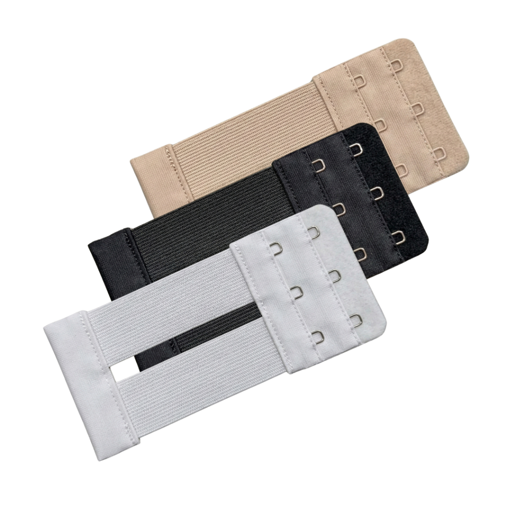 Extensor de Sutiã com Elástico - Plus Size - Kit com 3 - Conforto - Modelo 3