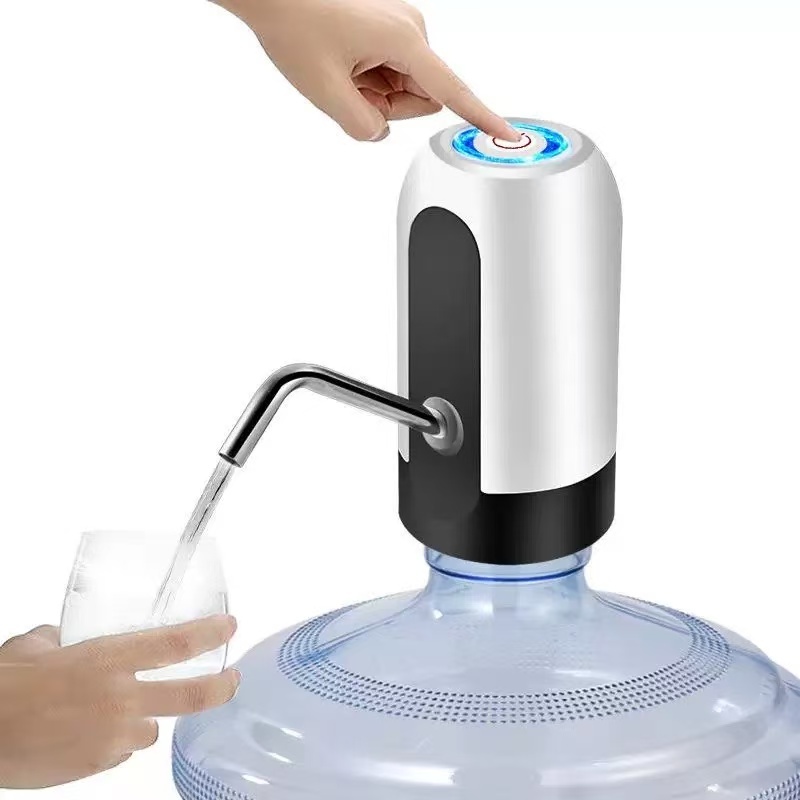 Bomba Elétrica para Galão de Água Recarregável USB Dispensador Automático Promoção