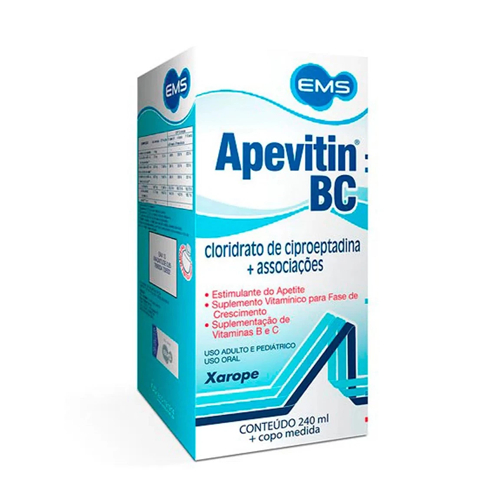 Apevitin BC 240ml Estimulante do Apetite - EMS