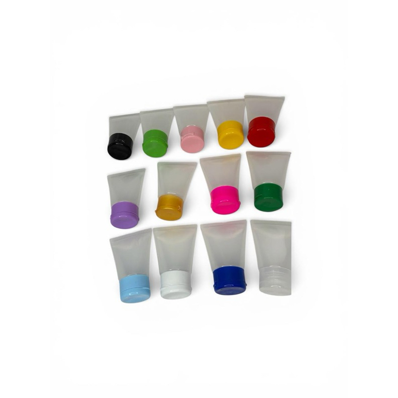 Kit 20\30/40/50 Bisnaga Plástica 30ml com Tampa Flip Top Praticidade para Lembrancinha