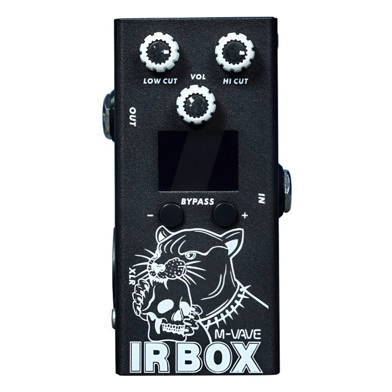 Pedal Guitarra M-VAVE IR Box 9 Bandas EQ Saída XLR 32 Presets