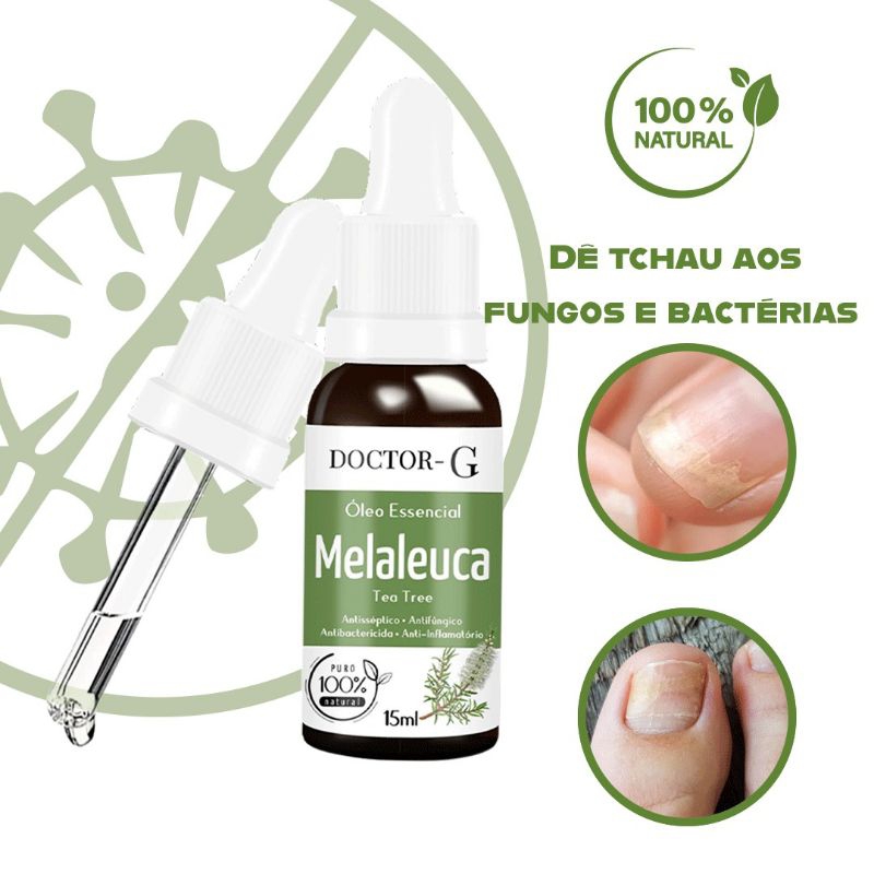 Oleo Essencial Melaleuca 100% Puro Australiano Tea Tree 15ML- DOCTOR-G