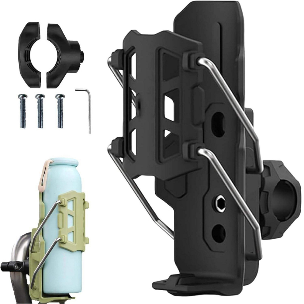 Suporte Ajustável de Garrafa Porta Copo Ciple Automático Para Motos Bicicletas