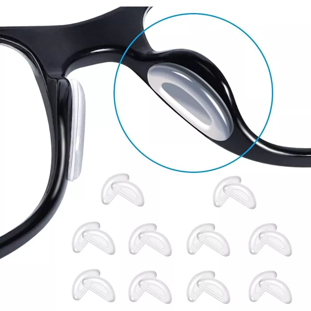 Plaqueta Adesiva para Óculos Antiderrapante Silicone