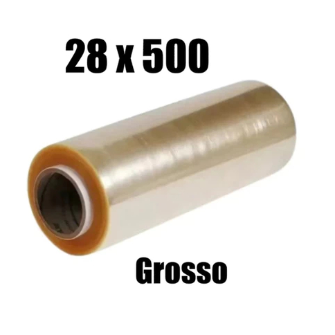 Bobina Plastico De Filme Pvc 28cm X 500 METROS ESTICAVEL