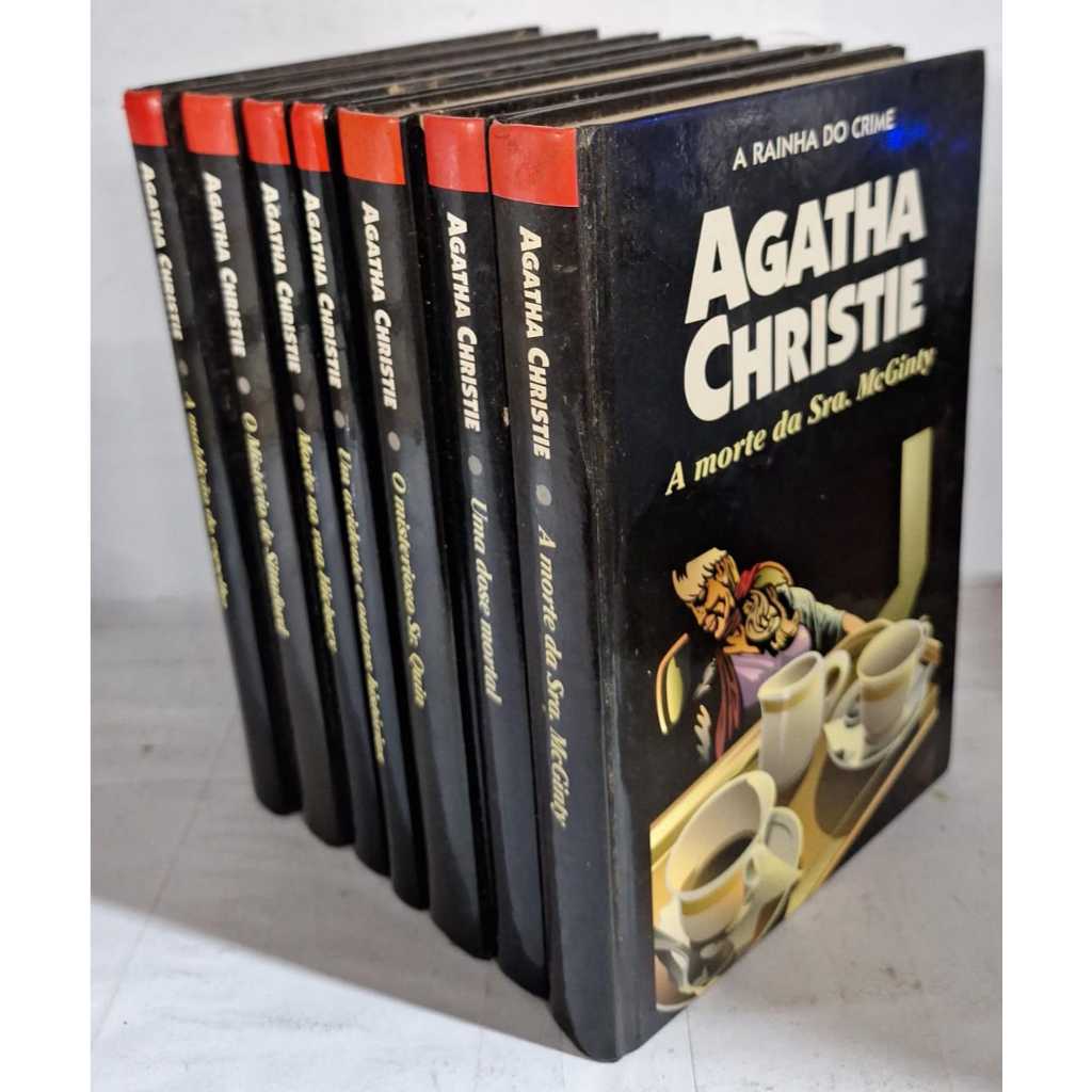 Livros Agatha Christie Capa Dura  Diversos Titulos Editora Record / Altaya