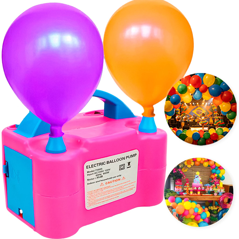 Inflador Elétrico de Balões Bexigas Inflação rápida do balão Bomba inflável elétrica Artigos para festas