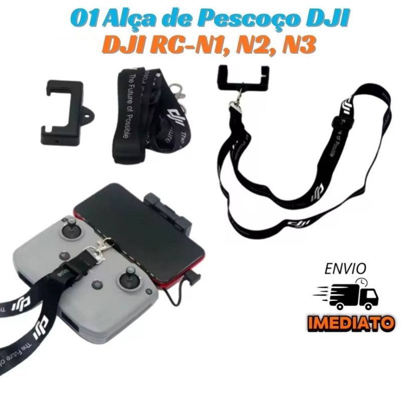 Cordão Alça de Pescoço Controles Dji Rc-N1, Rc-N2, Rc-N3 | Frete grátis | Envio Imediato