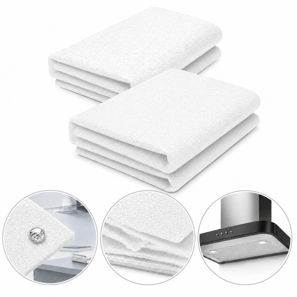2 Filtros Manta P/ Coifa Exaustor Depurador Colormaq Suggar Branco