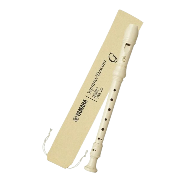Flauta Yamaha YRS-23G Germânica Soprano Original – Som Suave com capa