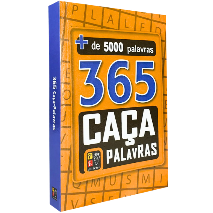 Livro 365 Caça Palavras Letras Grandes