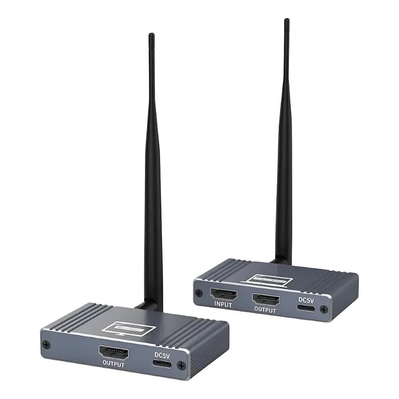 Transmissor Receptor HDMI Sem Fio 200m Full HD 1080p Sem Cabo Plug Play