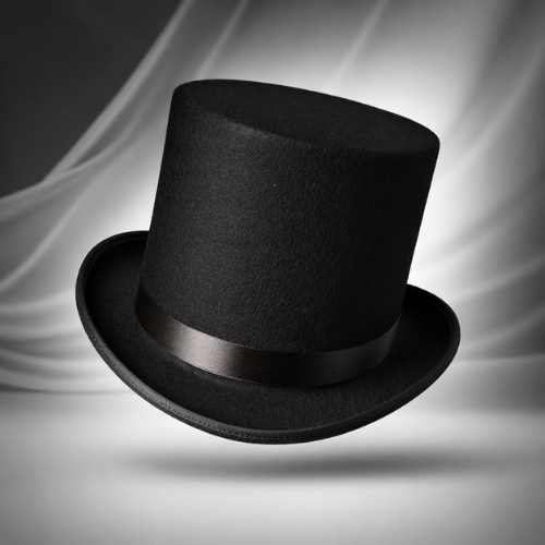 Cartola Chapéu de Magico Preto Tamanho Adulto 58 | 60 Halloween Carnaval Casamento