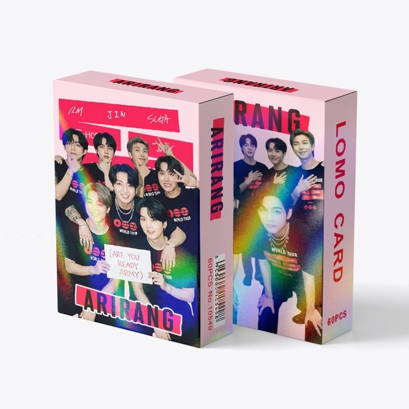 Photocards kpop Coreia Edição Limitada Arrirang /monochome/Jungkook para fãs Bts