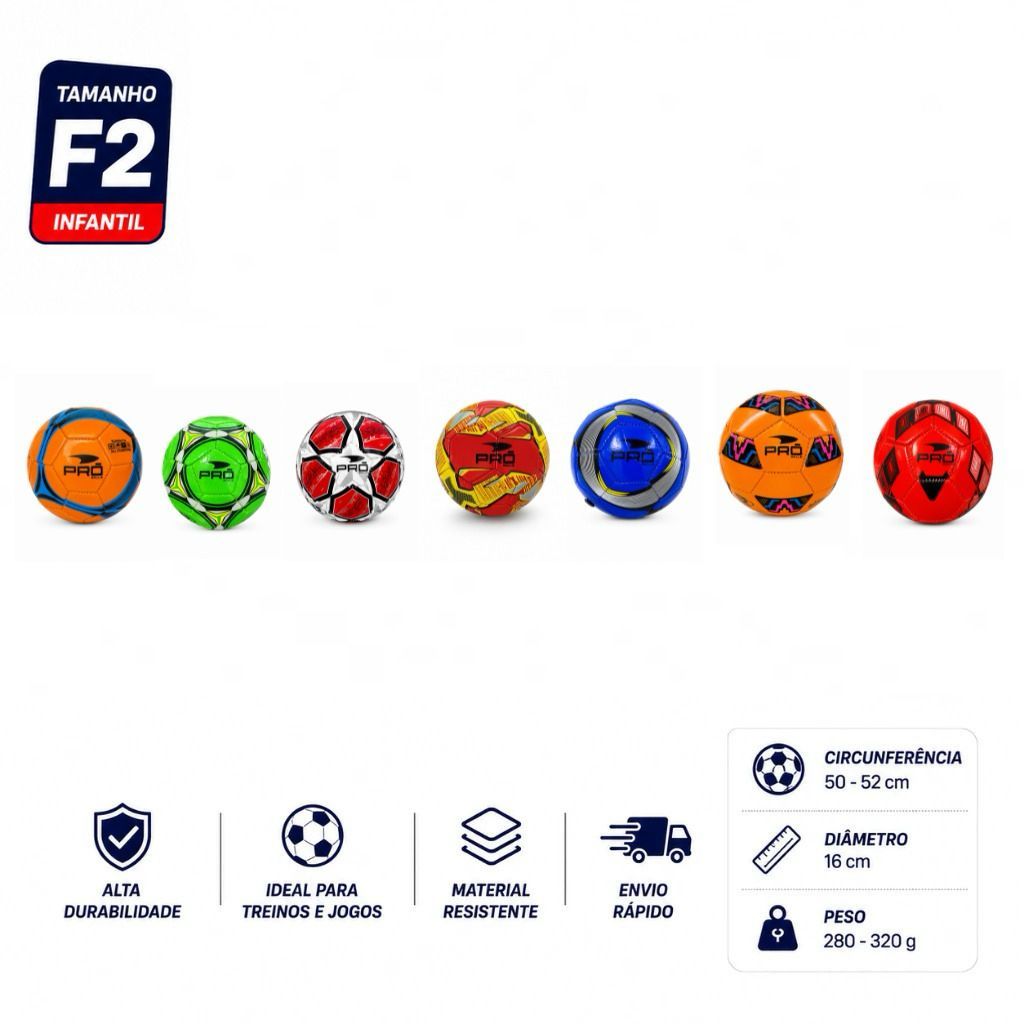 Mini Bola de Futebol Infantil Número 2, Diversão e Aprendizado para as Crianças.