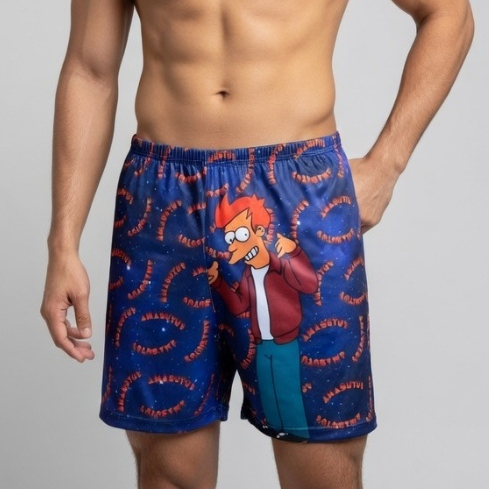 Pijama Samba Canção Estampado Desenho Animado Conforto e Estilo para Dormir Relaxar Moda Masculina