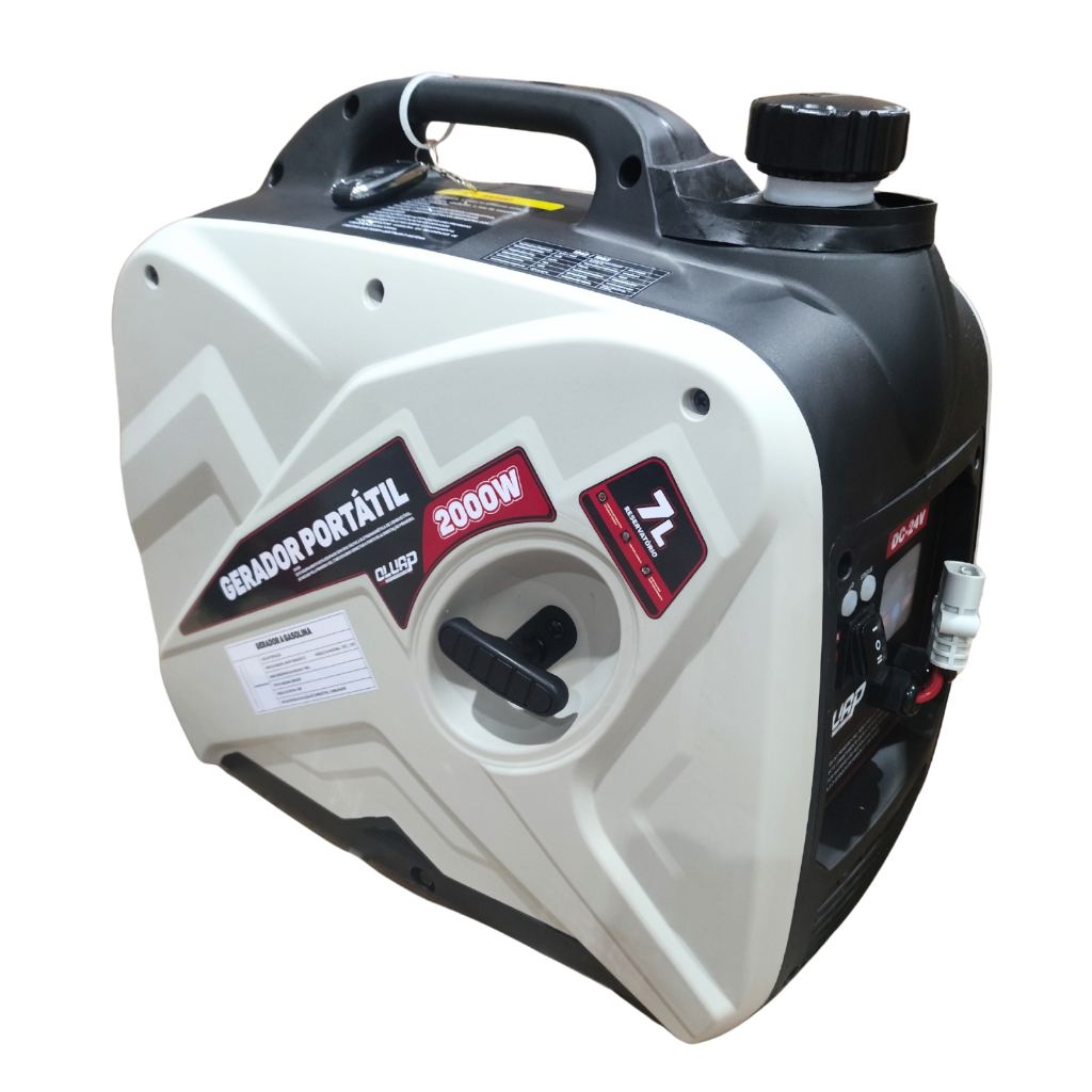 Gerador nteligente  Automotivo 24v 2000w Portatil Motorhome Caminhão Camping Van