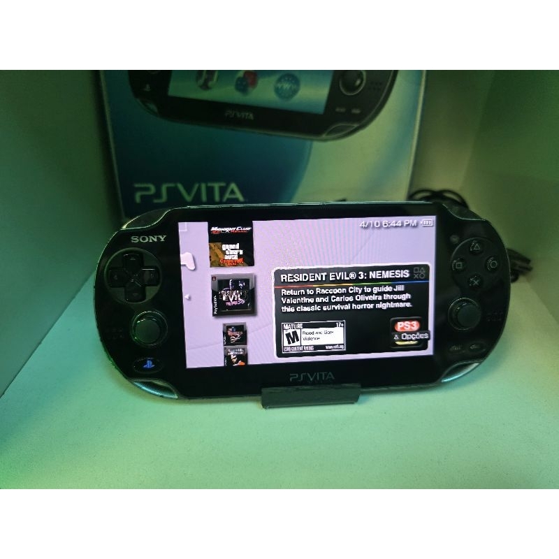 PSVITA  DESTRAVADO 256GB COM LOJA E JOGOS