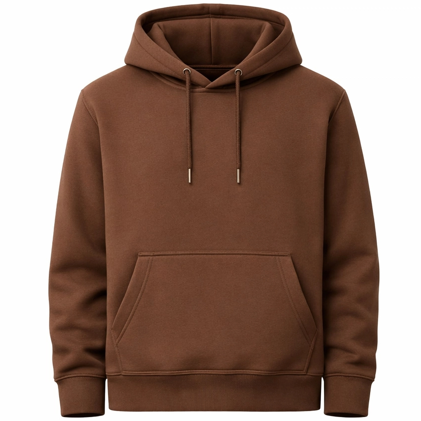 Moletom Masculino Estiloso Canguru Blusa de Frio Feminina Capuz Capuz Bolso Frontal Street Casual