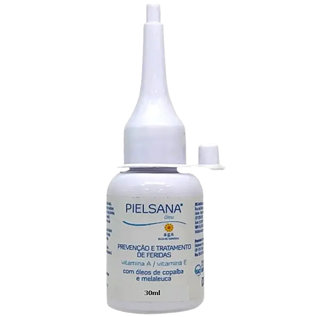 Pielsana Óleo Prevenção e Tratamento de Feridas c/ Óleos de Copaíba, Melaleuca e Vitaminas - 30ml