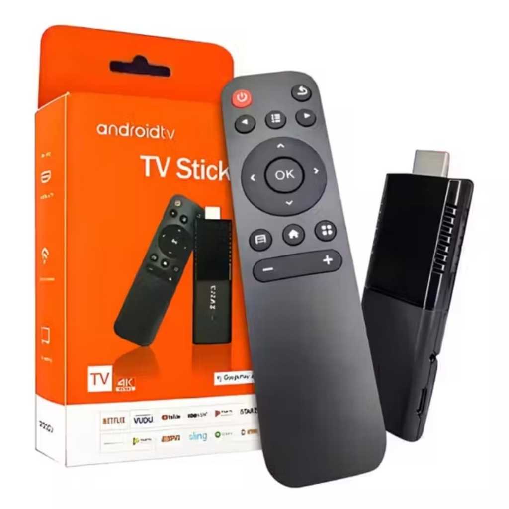 TV Stick 4K Pro Smart Tv Android 4k Controle Remoto HDMI Streaming