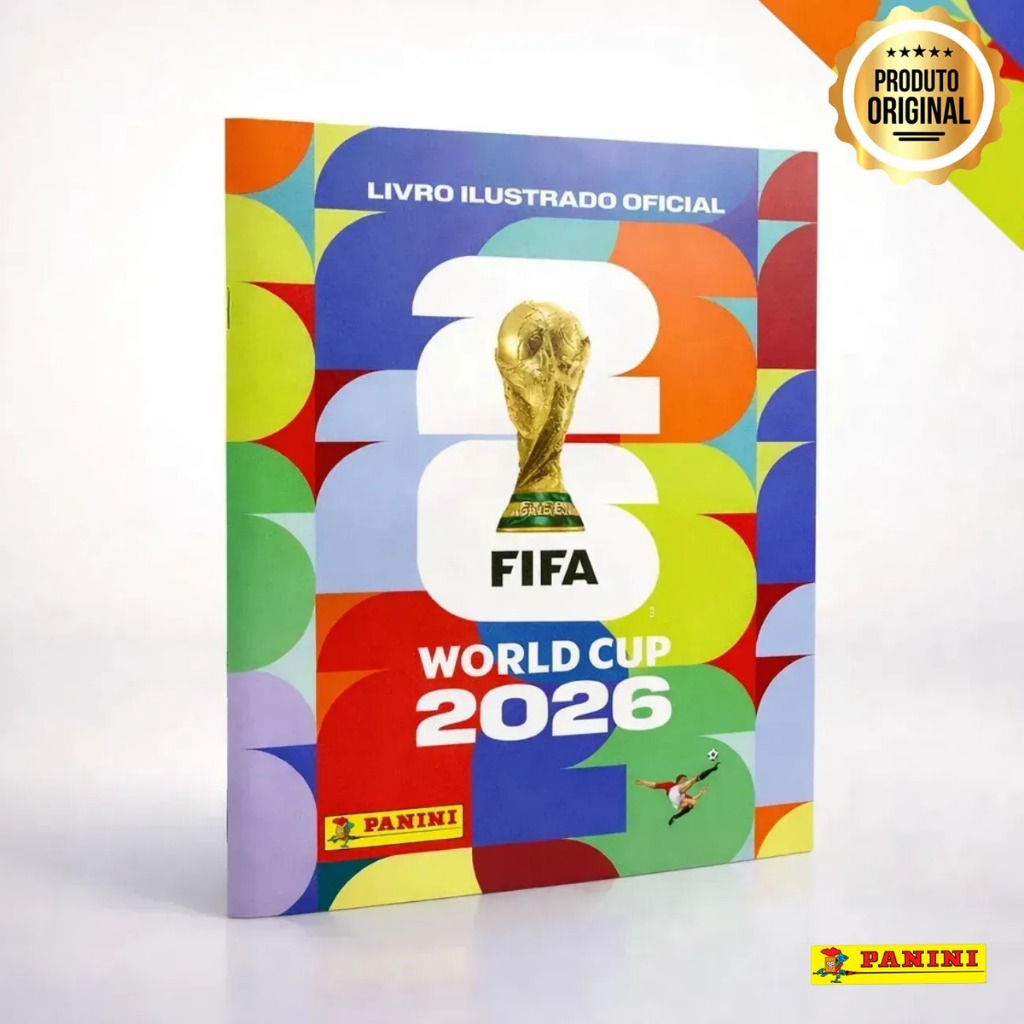 Album Da Copa Do Mundo 2026 Capa Mole Brochura Fifa World Cup Oficial