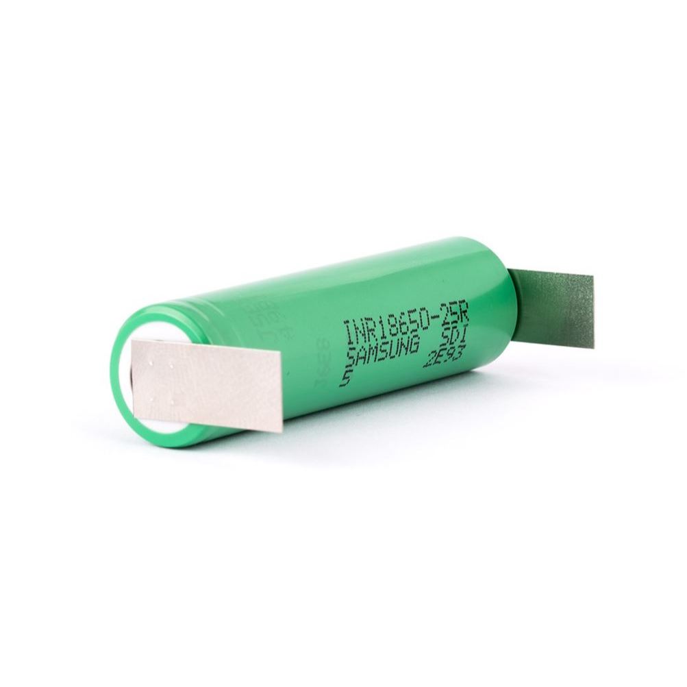 Célula 18650 25R 2500mah Kit Com 6